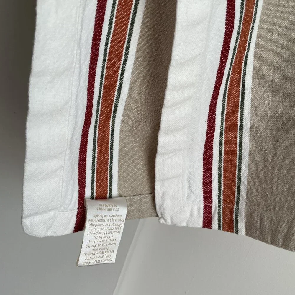 Williams Sonoma Stripe Table Runner 20